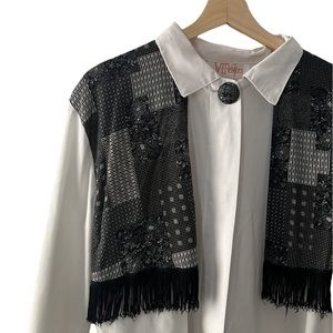 Vintage western-style blouse